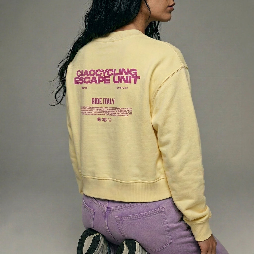 ciaocycling. Crewneck kurz - Escape Unit