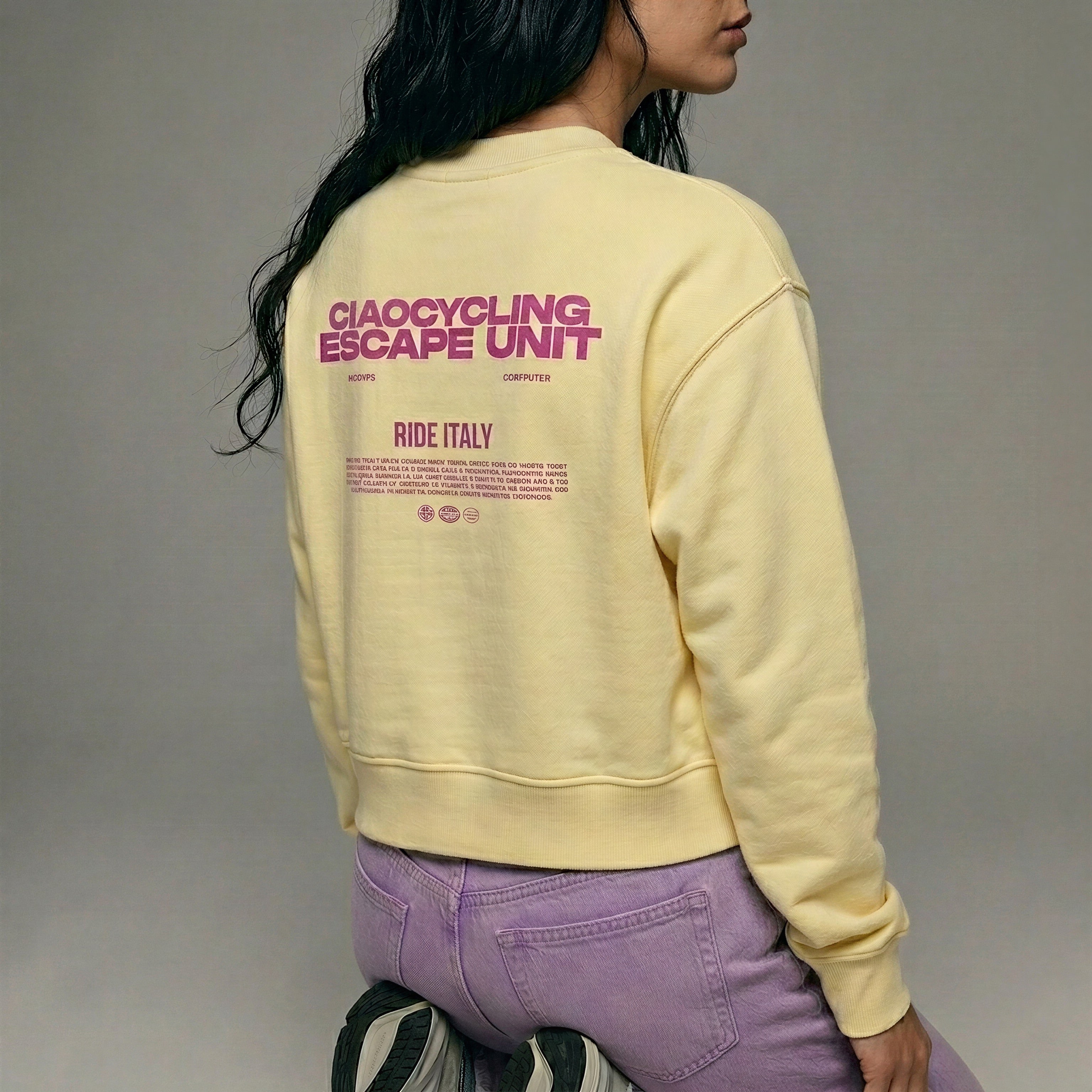 ciaocycling. Crewneck kurz - Escape Unit