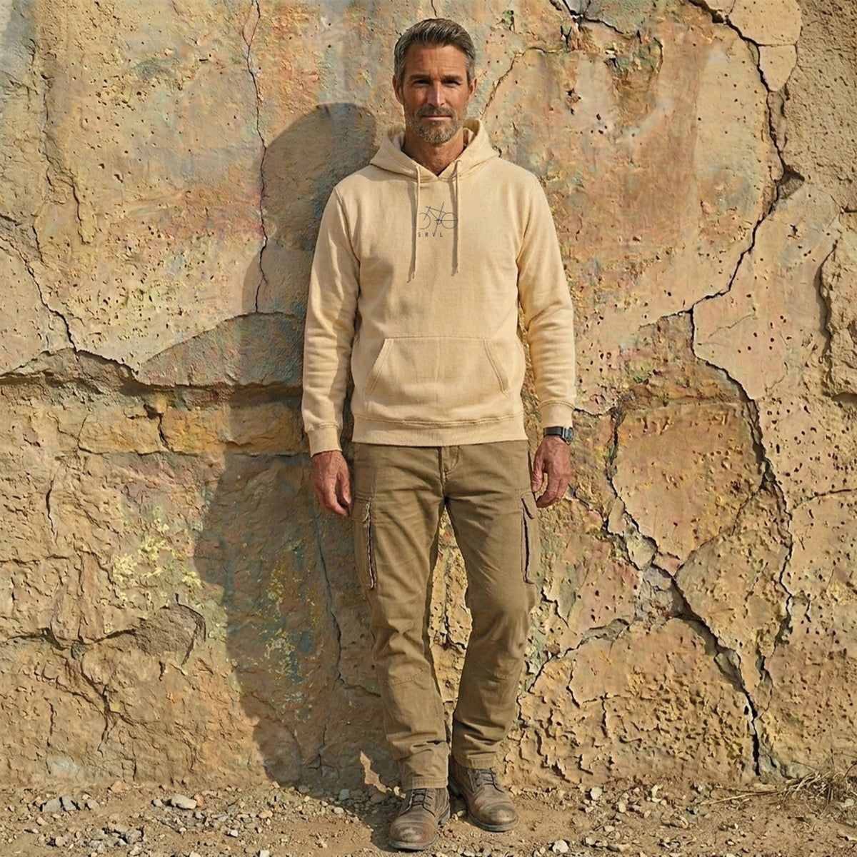 Hoodie GRVL Sand