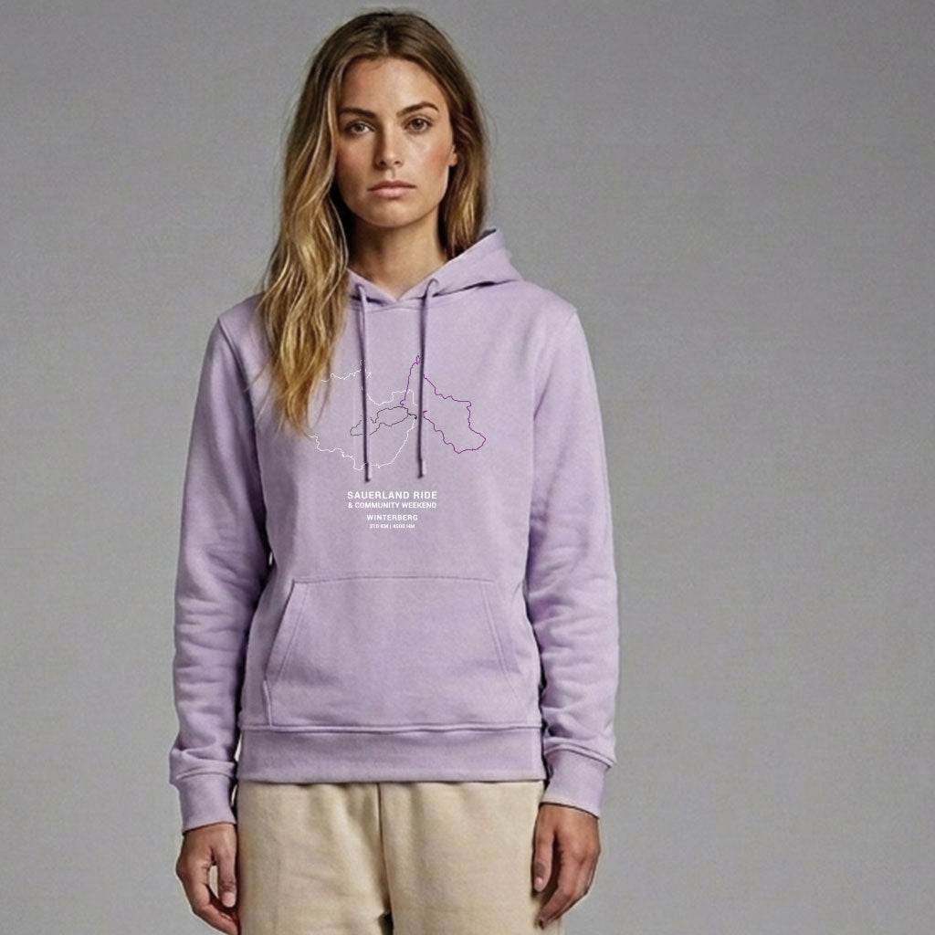 SauerlandRIDE - 3 Routen Hoodie lila