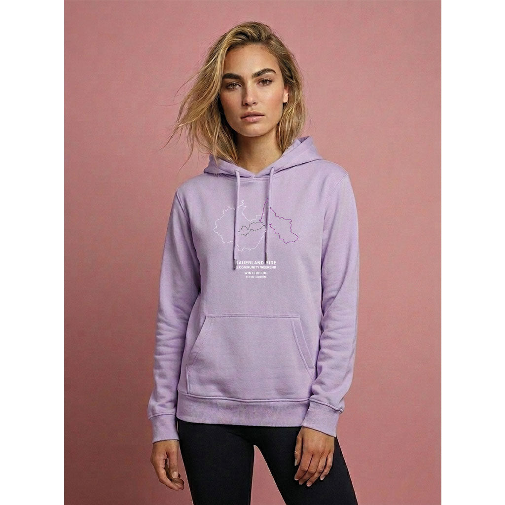 SauerlandRIDE - 3 Routen Hoodie lila