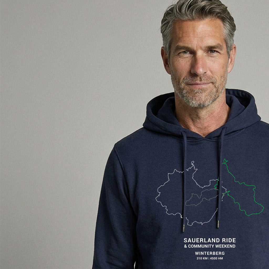 SauerlandRIDE - 3 Routen Hoodie navy