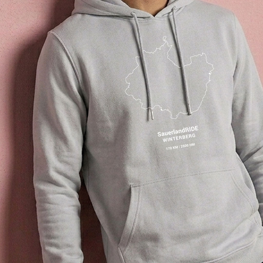 SauerlandRIDE Hoodie lightasphalt