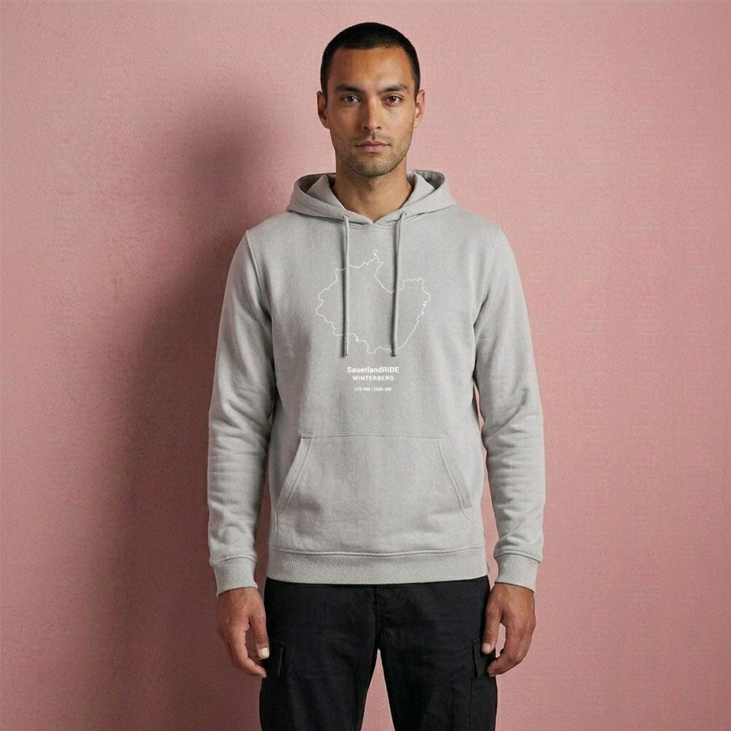SauerlandRIDE Hoodie lightasphalt
