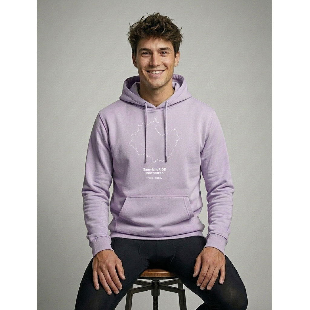 SauerlandRIDE Hoodie lila