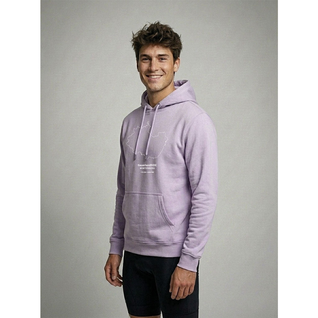 SauerlandRIDE Hoodie lila