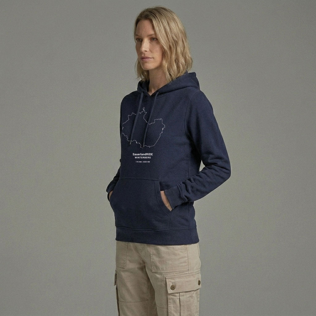 SauerlandRIDE Hoodie navy