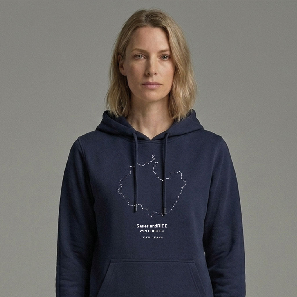 SauerlandRIDE Hoodie navy
