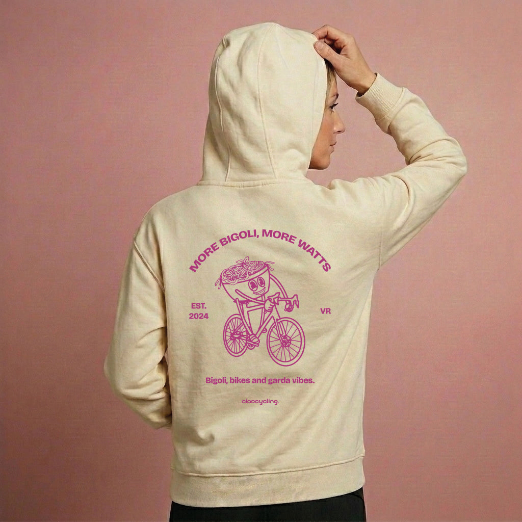 ciaocycling. Hoodie - More Bigoli, More Watts