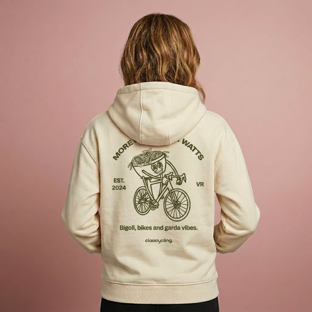 ciaocycling. Hoodie - More Bigoli, More Watts