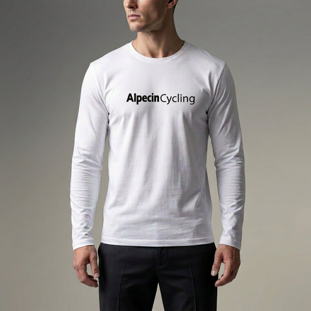 Alpecin Cycling Longsleeve Logo groß