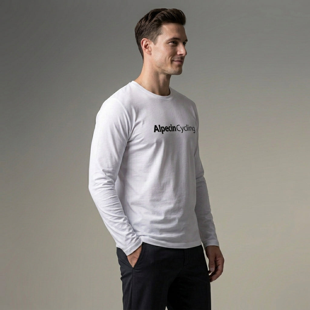Alpecin Cycling Longsleeve Logo groß