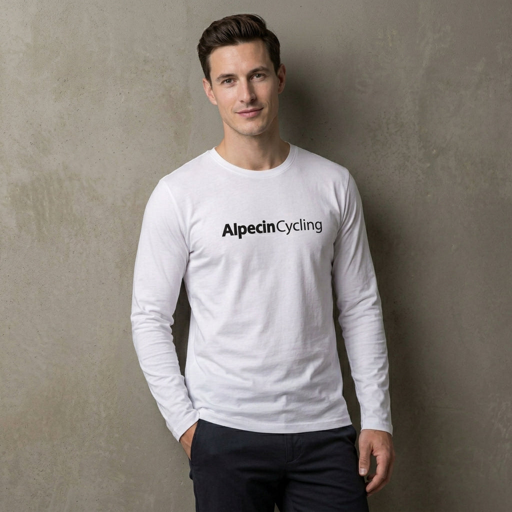 Alpecin Cycling Longsleeve Logo groß
