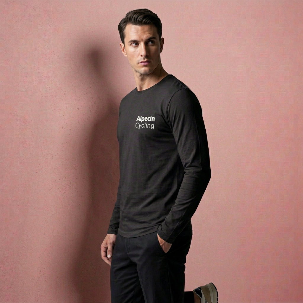 Alpecin Cycling Longsleeve Logo klein