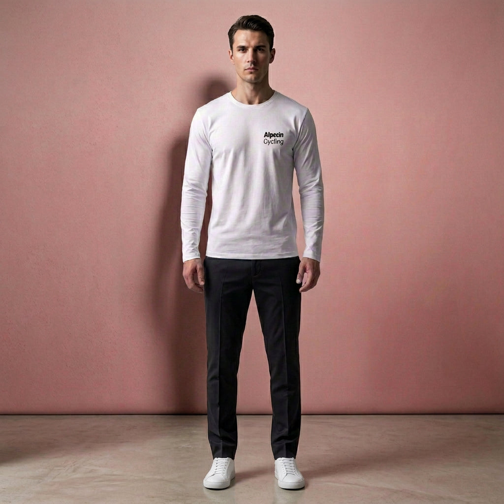 Alpecin Cycling Longsleeve Logo klein