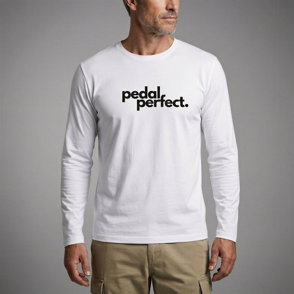 Pedal Perfect Longsleeve Logo gross