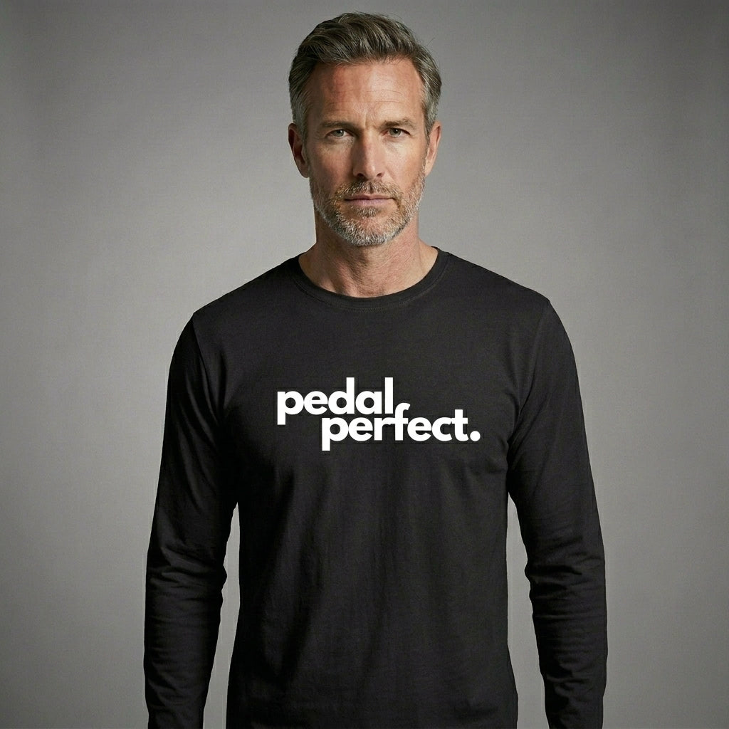 Pedal Perfect Longsleeve Logo gross