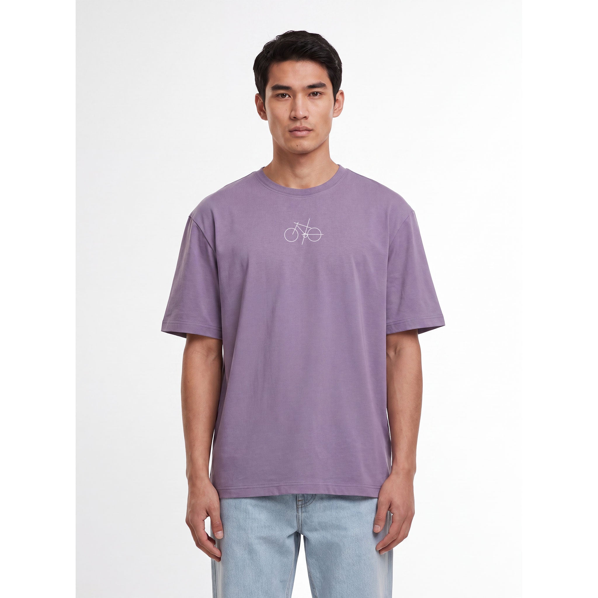 Abstrakt Bike Loose Fit Tee