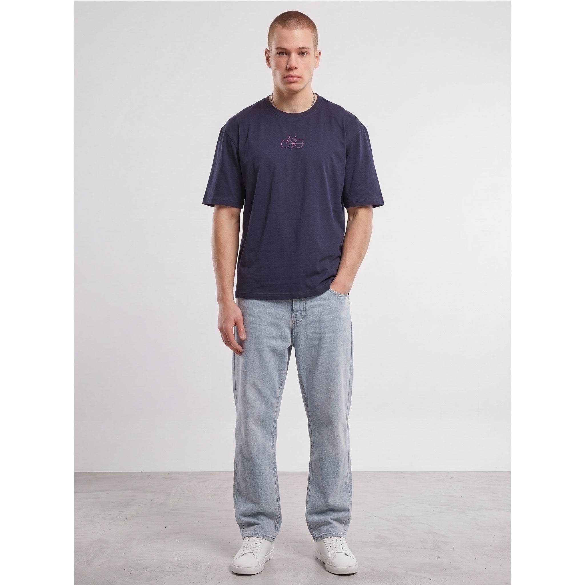 Abstrakt Bike Loose Fit Tee