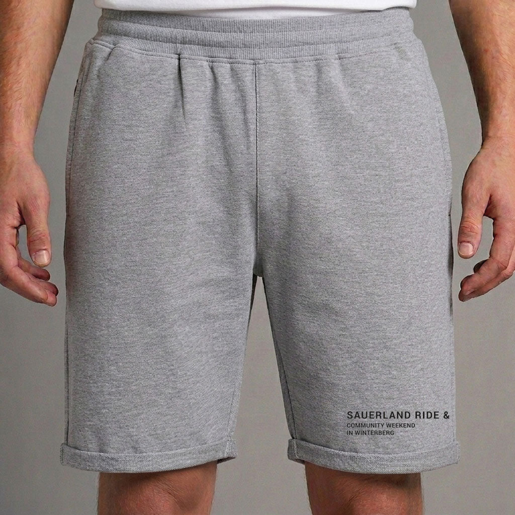 SauerlandRIDE Sport Sweat Short Logo front/back