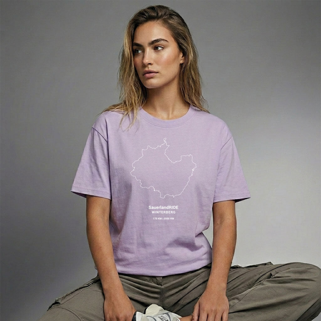 SauerlandRIDE T-Shirt lila