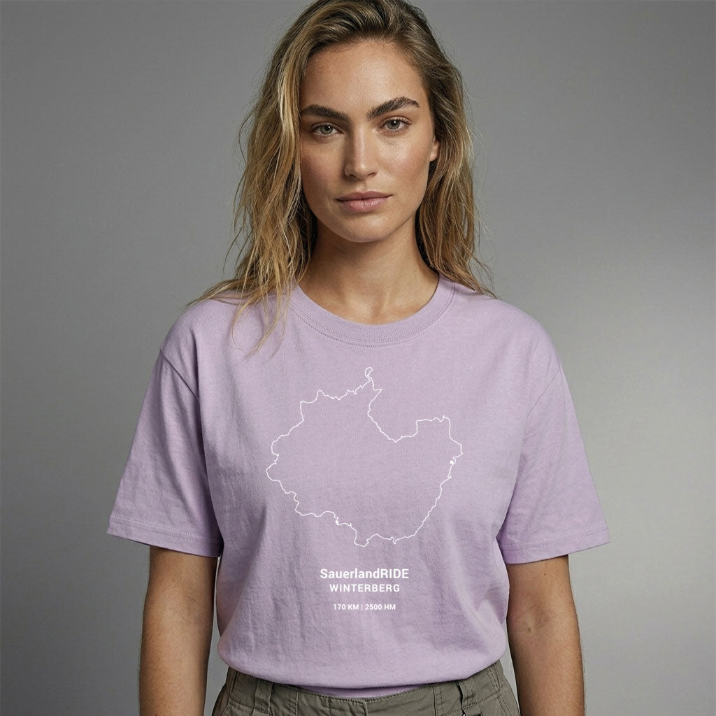 SauerlandRIDE T-Shirt lila