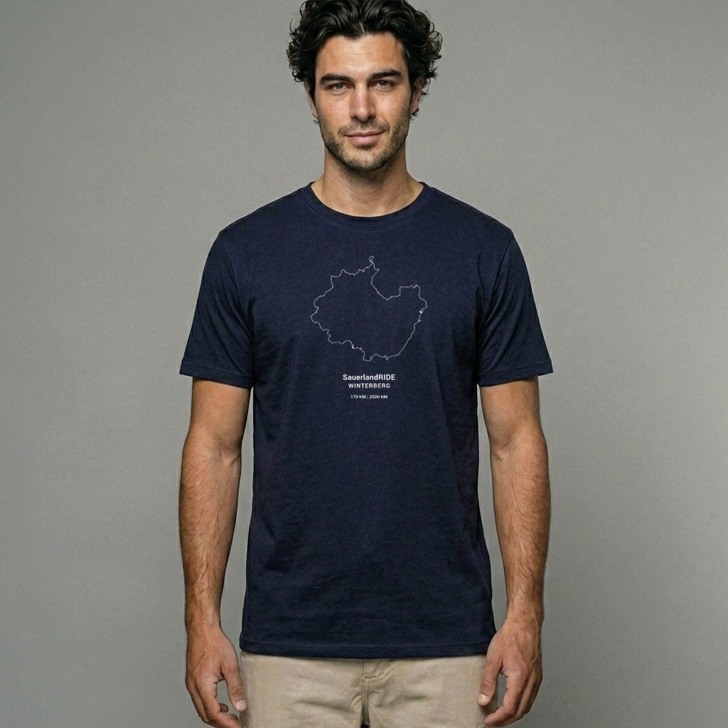 SauerlandRIDE T-Shirt navy