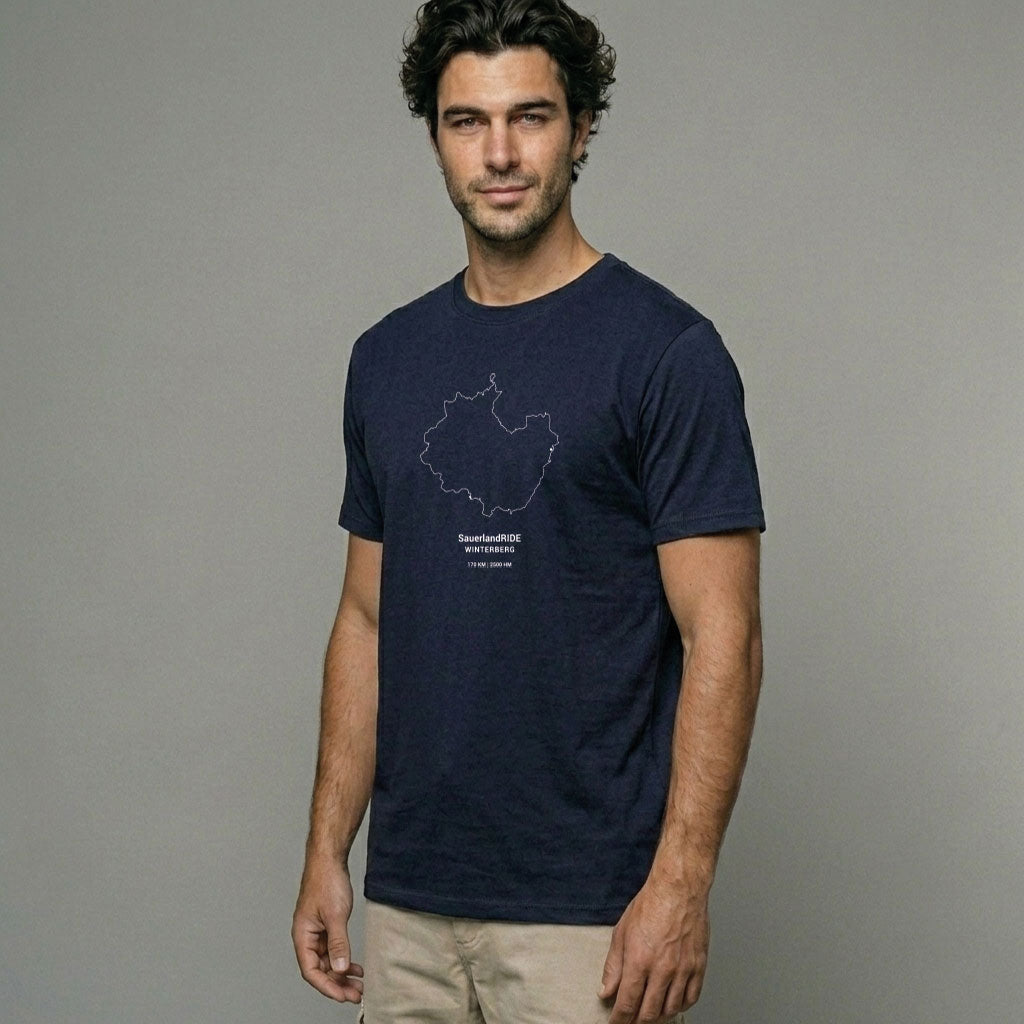 SauerlandRIDE T-Shirt navy