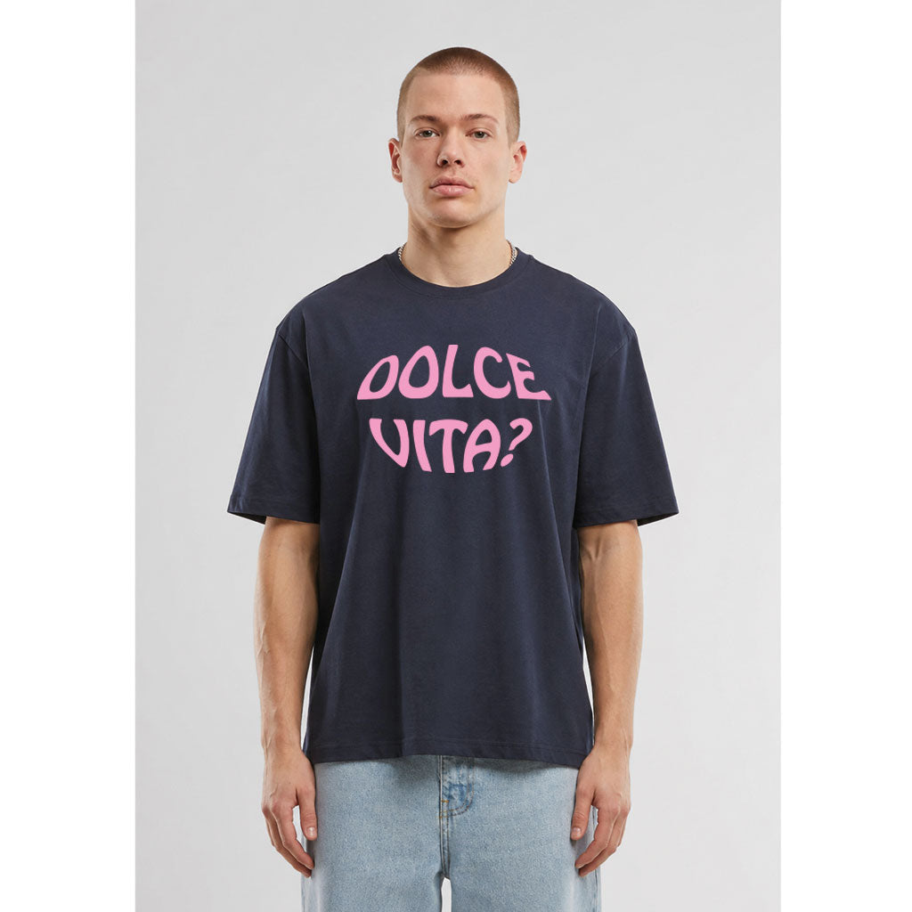 T- Shirt DOLCE VITA Loose Fit Tee Navy