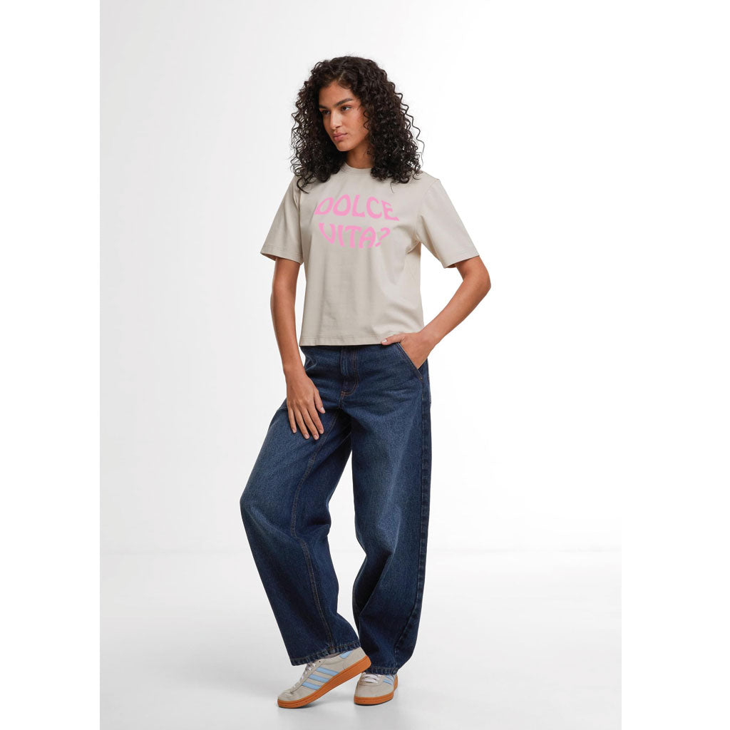 T- Shirt DOLCE VITA Loose Fit Tee Cloud