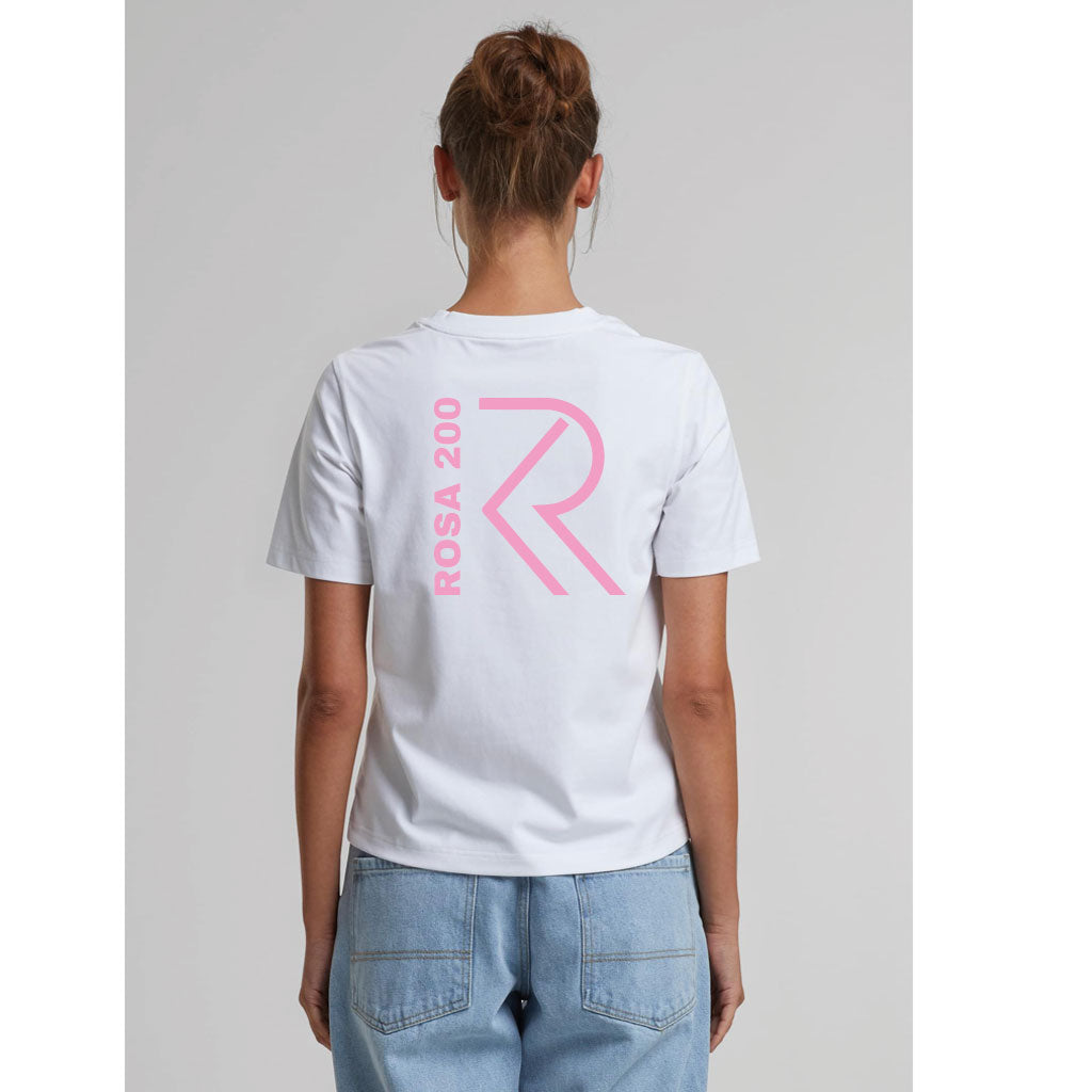 T- Shirt PASTA-PASSIONE- PELOTON Loose Fit Tee White