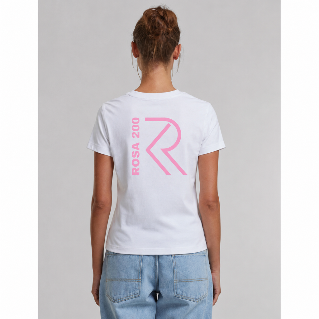 T- Shirt PASTA-PASSIONE- PELOTON Loose Fit Tee White