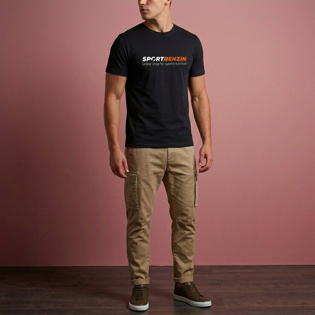 SPORTBENZIN T-Shirt schwarz