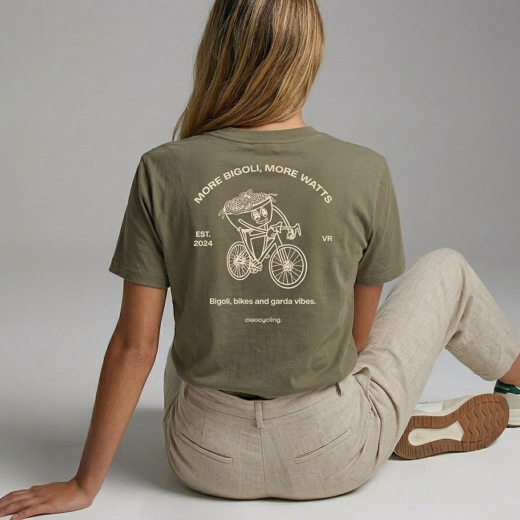 ciaocycling. T-Shirt - More Bigoli, More Watts