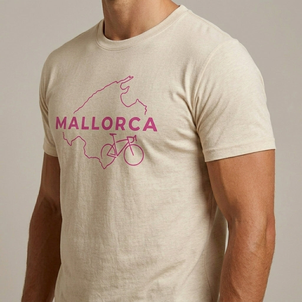 MALLORCA Rennrad Logo Pink