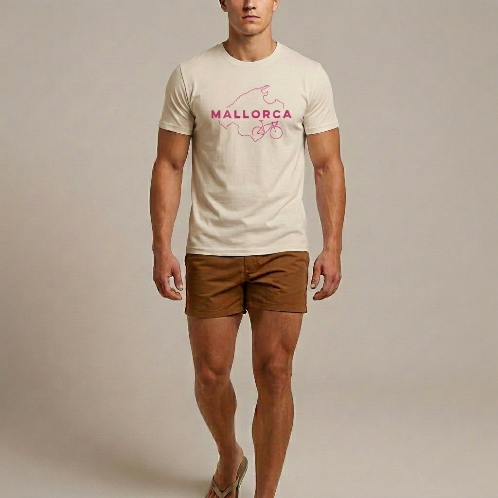 MALLORCA Rennrad Logo Pink