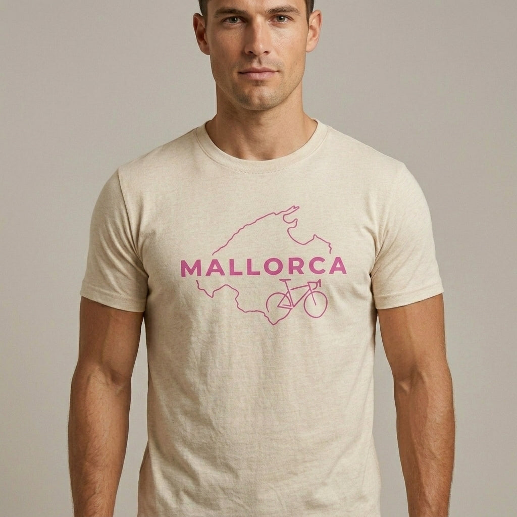 MALLORCA Rennrad Logo Pink