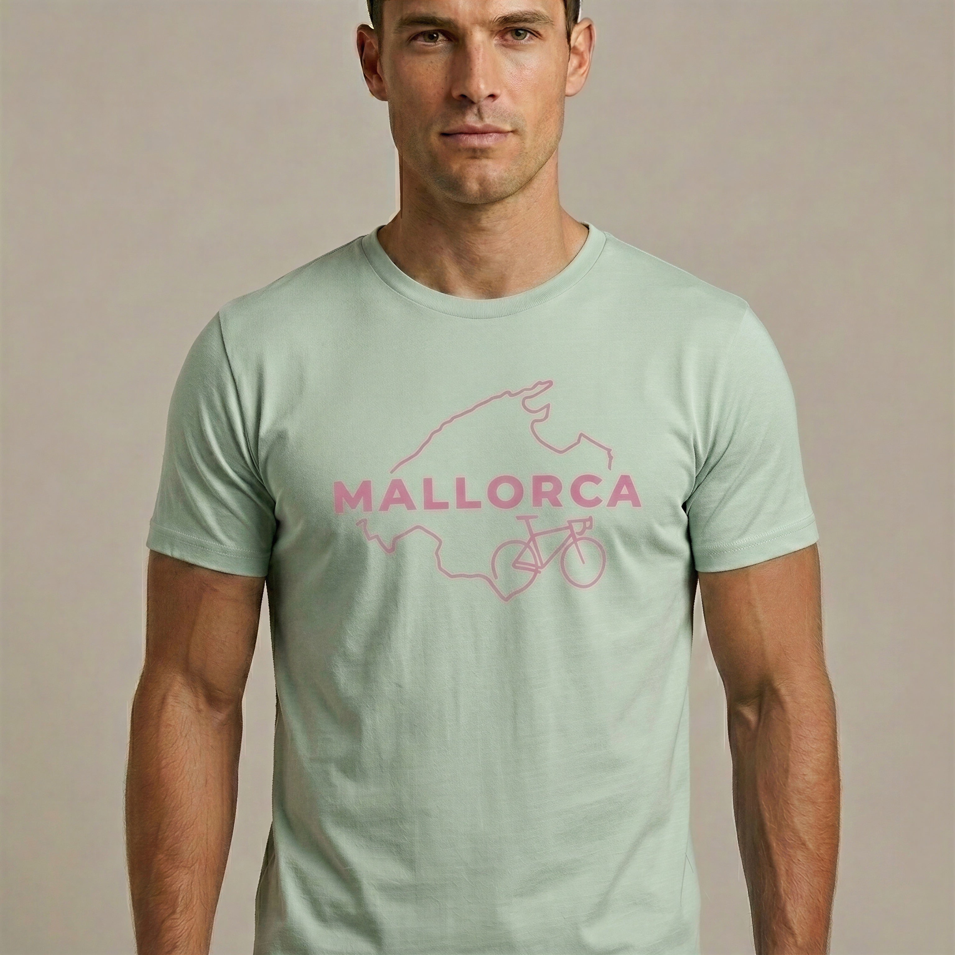 MALLORCA Rennrad Logo Pink