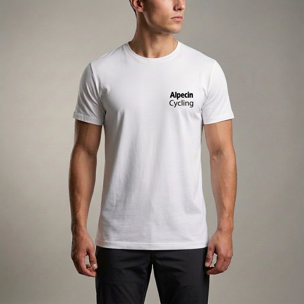 T-Shirt Alpecin Cycling Logo klein