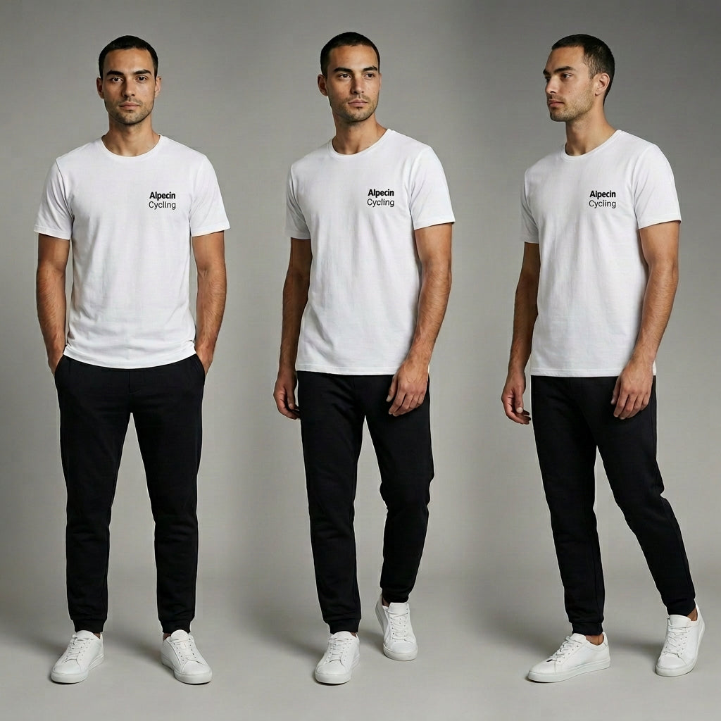 T-Shirt Alpecin Cycling Logo klein