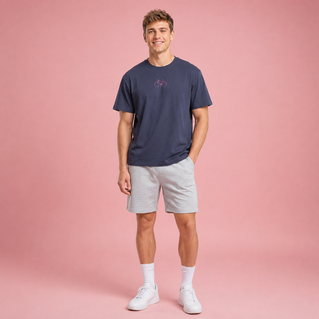 Abstrakt Bike Loose Fit Tee