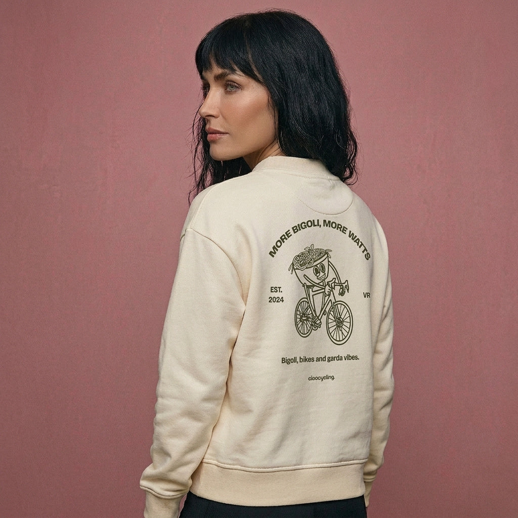ciaocycling. Crewneck kurz - More Bigoli, More Watts