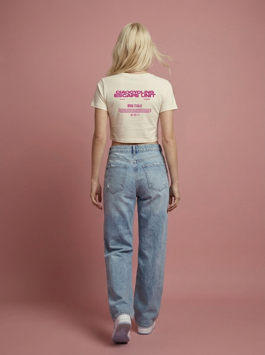 ciaocycling. Cropped Shirt - Escape Unit