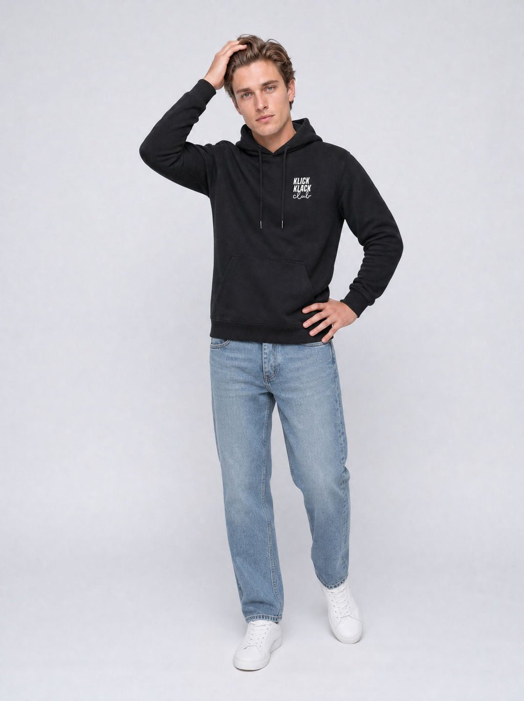 Hoodie Klick Klack Club Schwarz