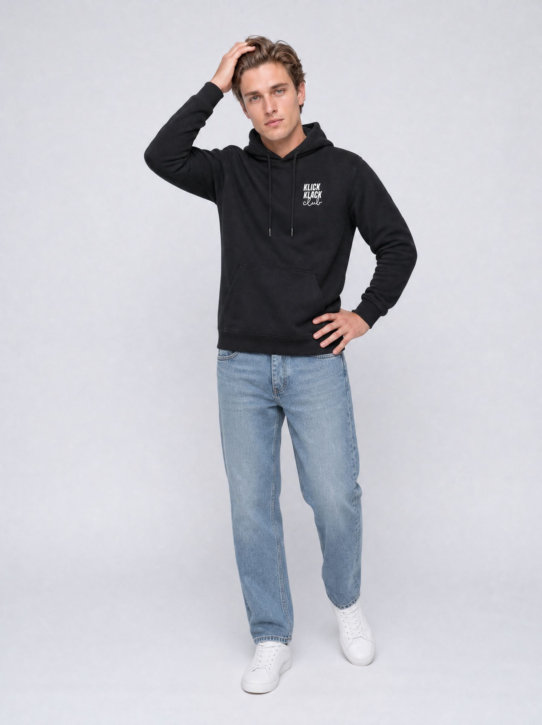 Hoodie Klick Klack Club Schwarz