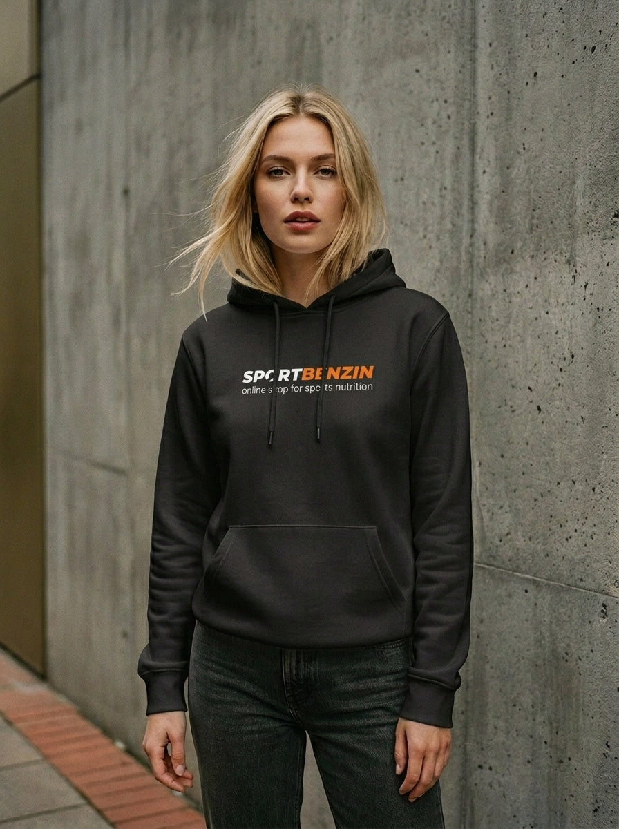 SPORTBENZIN Hoodie schwarz