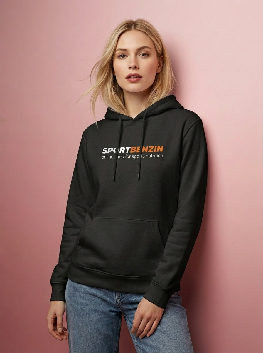 SPORTBENZIN Hoodie schwarz