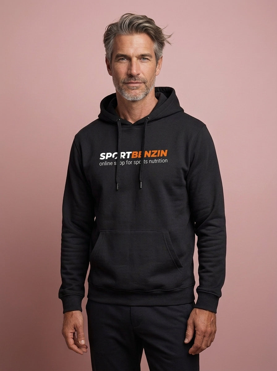 SPORTBENZIN Hoodie schwarz