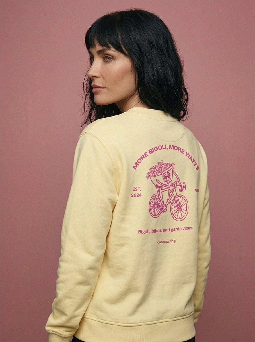 ciaocycling. Crewneck kurz - More Bigoli, More Watts