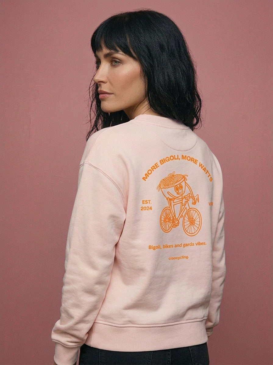 ciaocycling. Crewneck kurz - More Bigoli, More Watts